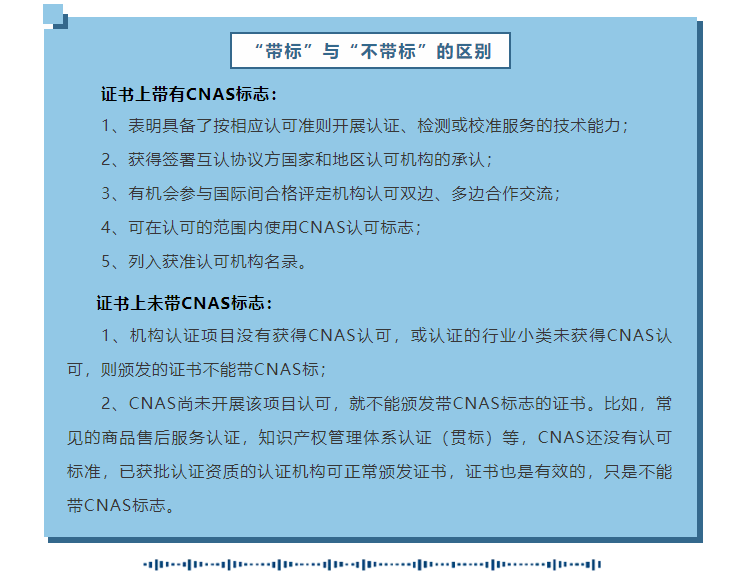 帶CNAS標(biāo)和不帶CNAS標(biāo)的證書，原來差別這么大！(圖2)